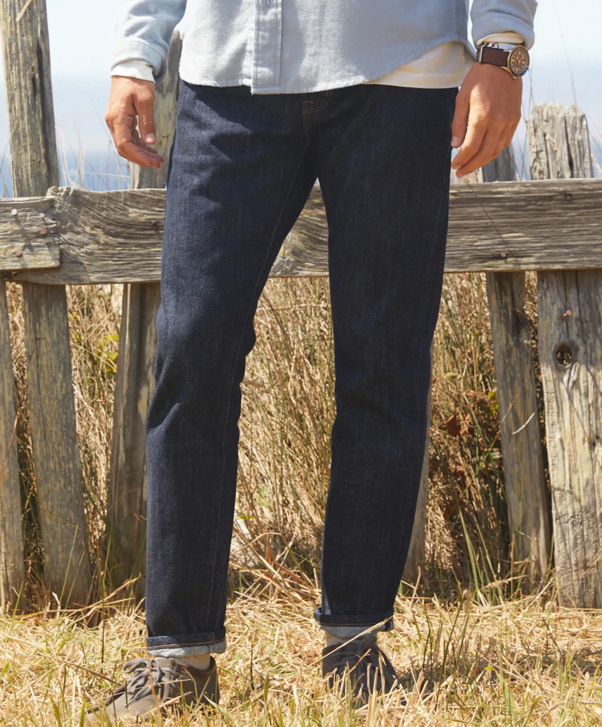 Men Outerknown Ambassador Slim Fit: Selvedge