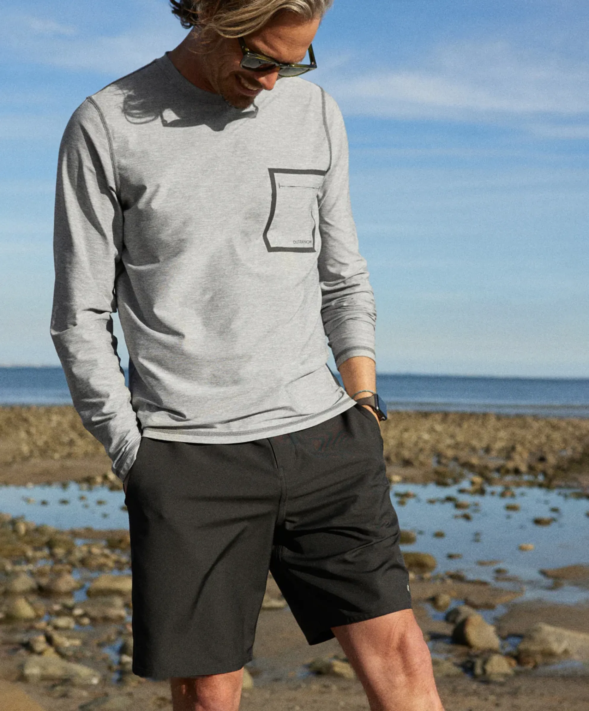 Men Outerknown Apex L/S Tee By Kelly Slater