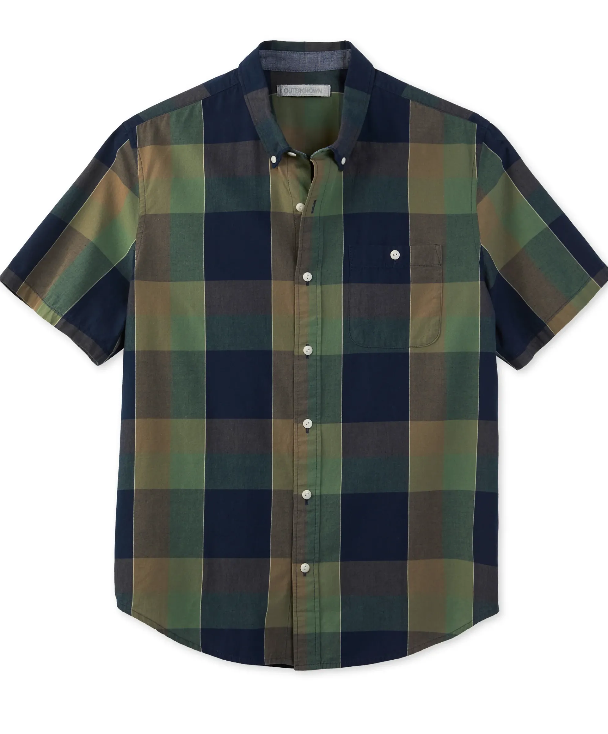 Men Outerknown Atlantic S/S Madras Shirt