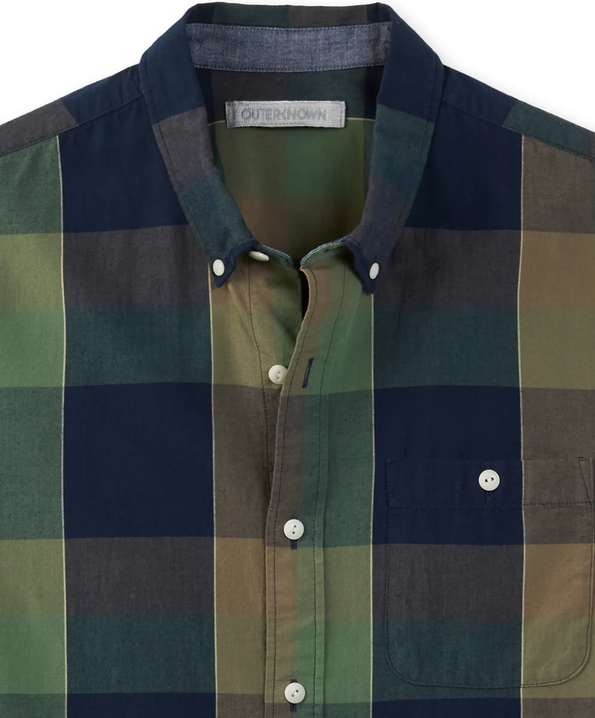 Men Outerknown Atlantic S/S Madras Shirt
