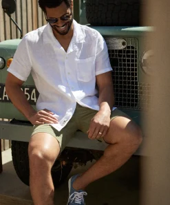 Men Outerknown Linen S/S Camp Shirt