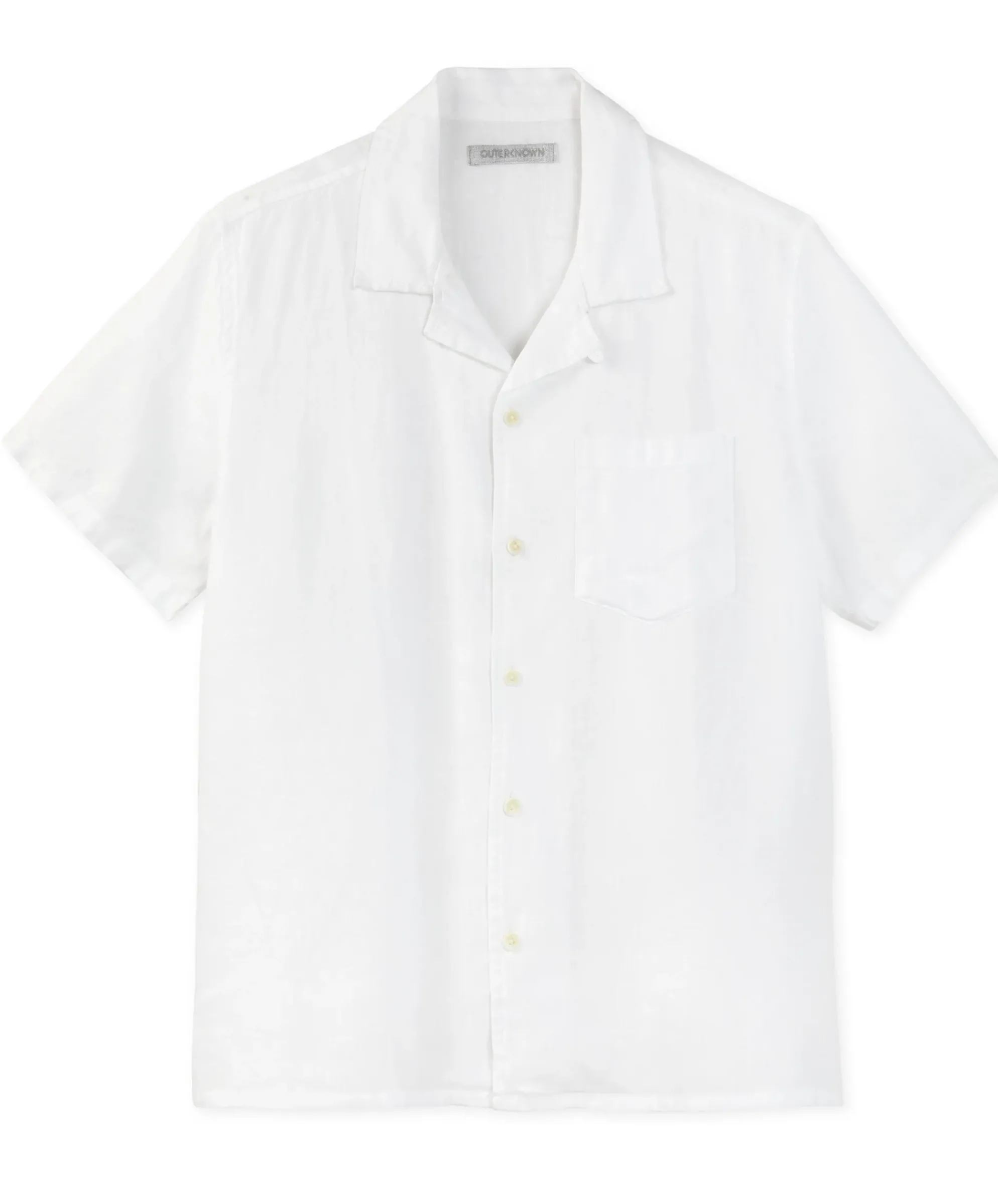 Men Outerknown Linen S/S Camp Shirt