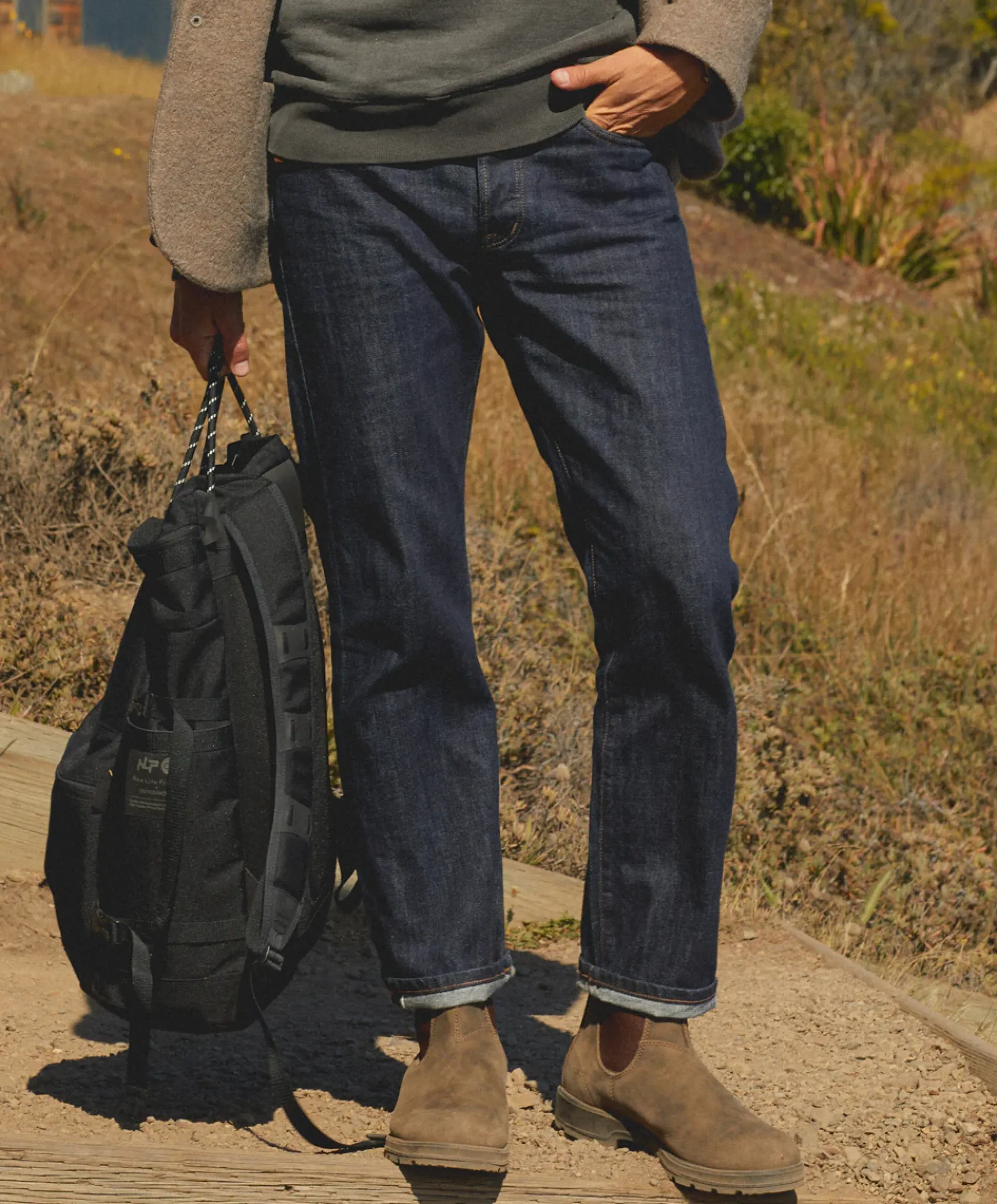 Men Outerknown Local Straight Fit: Selvedge