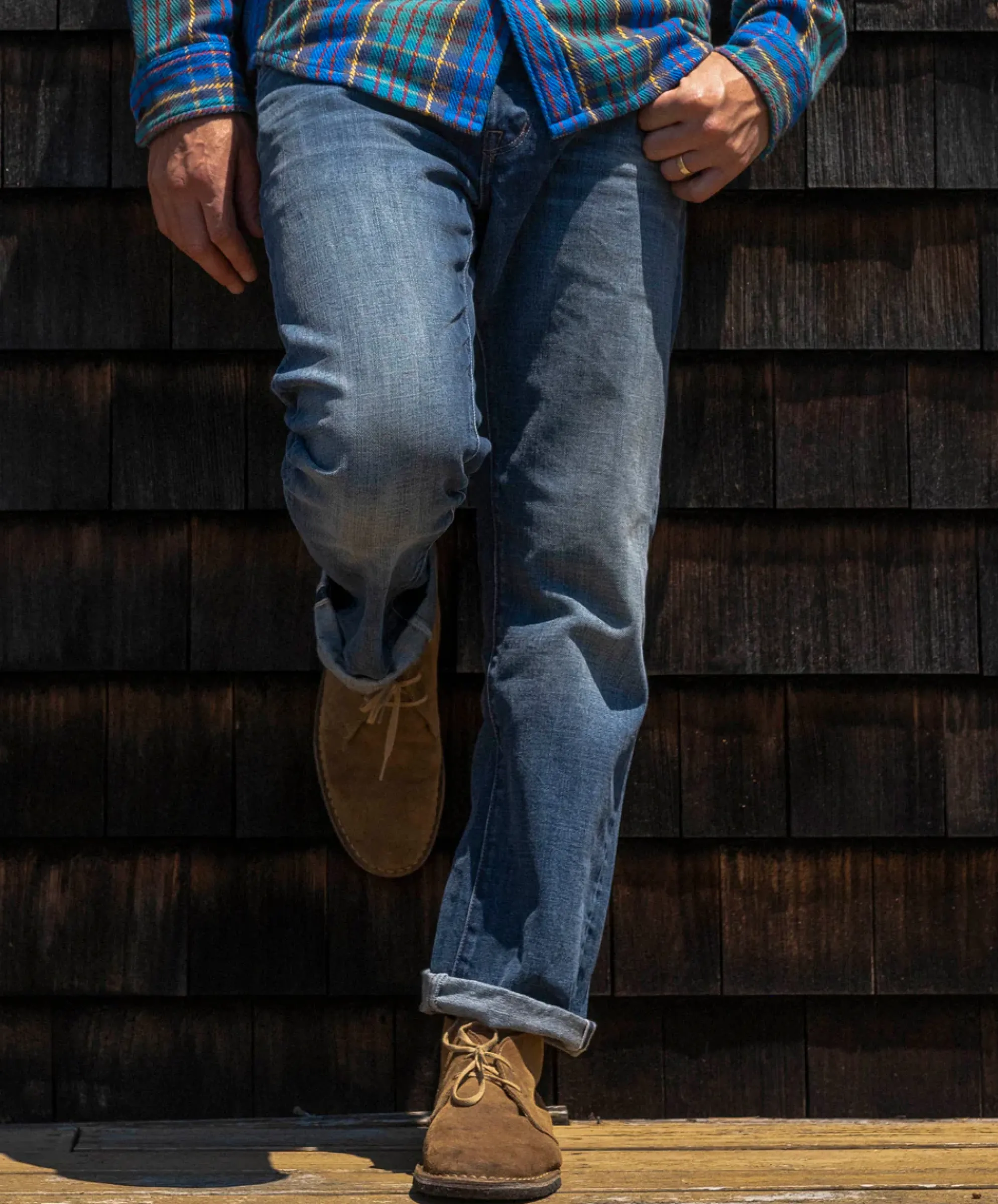 Men Outerknown Local Straight Fit: Selvedge