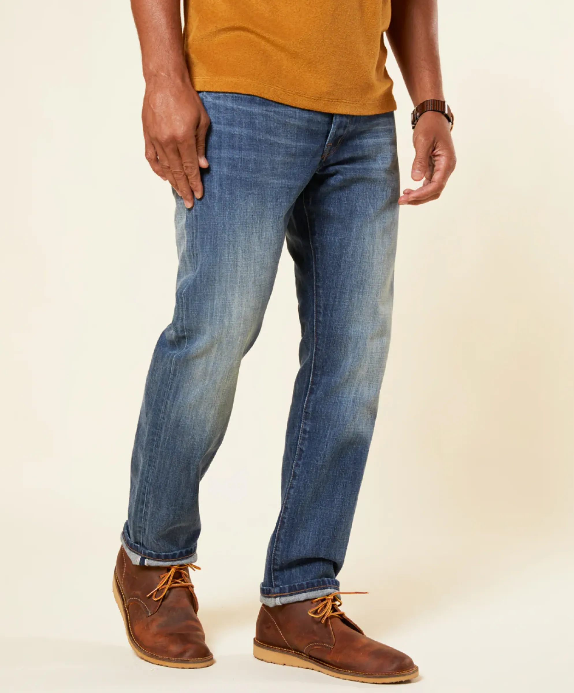 Men Outerknown Local Straight Fit: Selvedge
