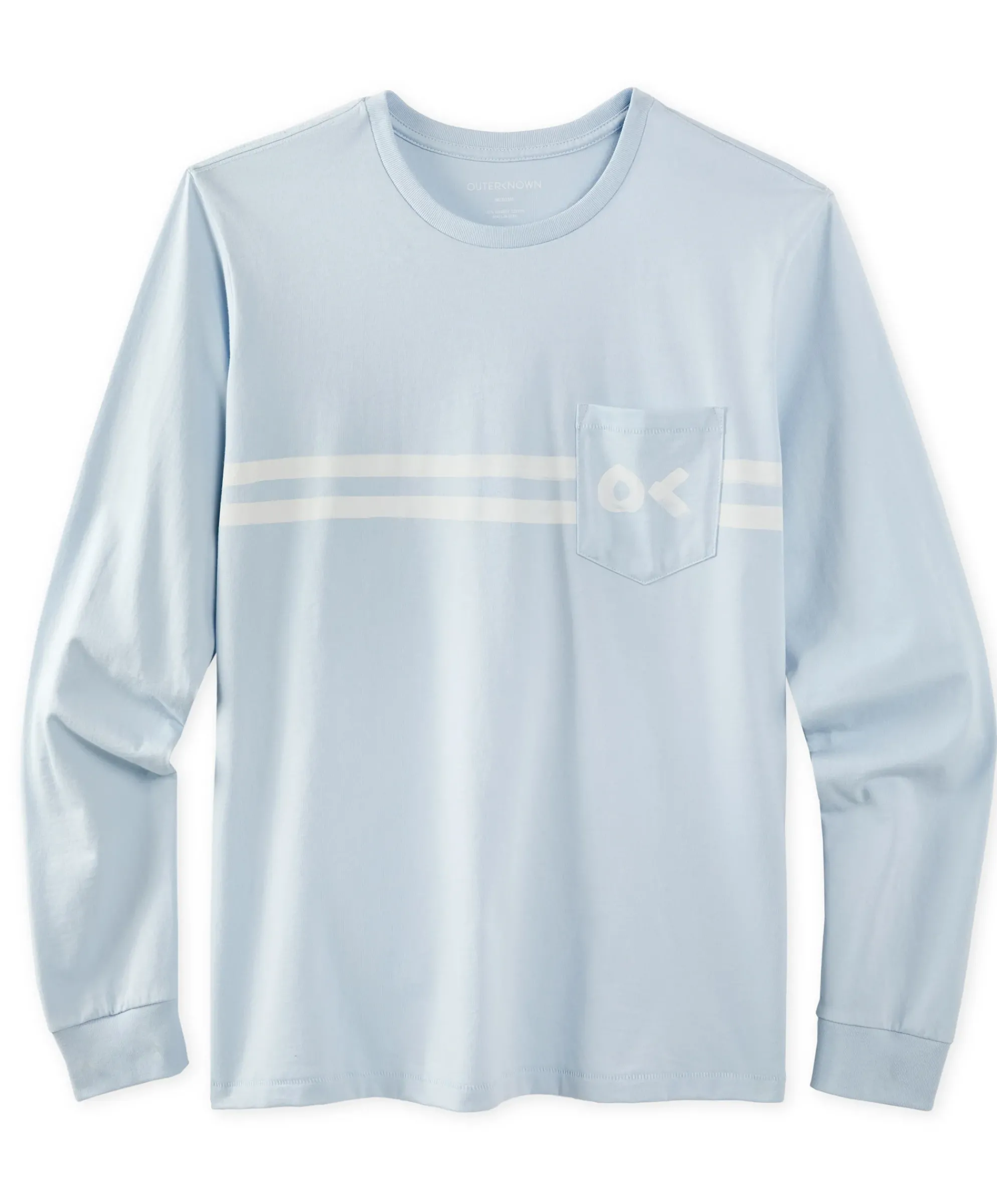 Men Outerknown Nostalgic Stripe L/S Pocket Tee
