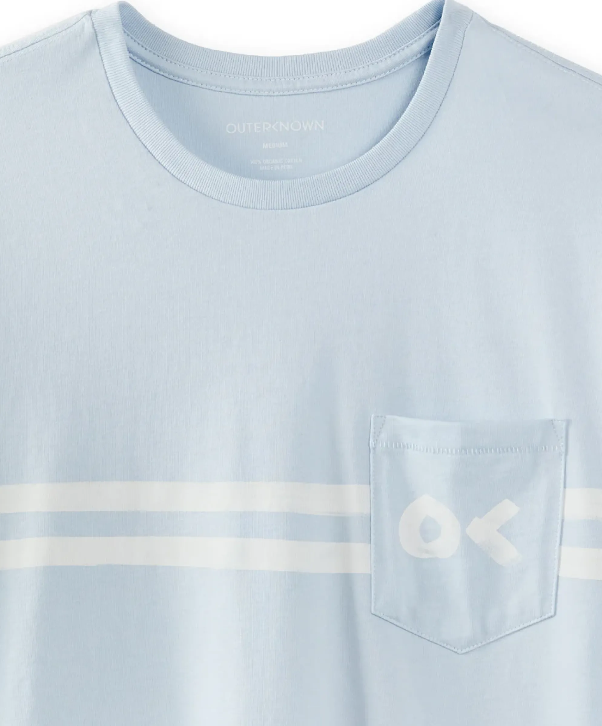 Men Outerknown Nostalgic Stripe L/S Pocket Tee