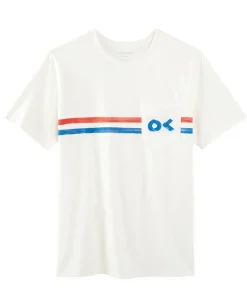 Men Outerknown Nostalgic Stripe S/S Pocket Tee
