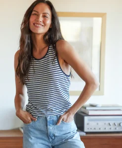 Women Outerknown Offshore Linen Tank