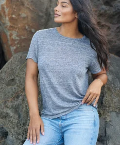 Women Outerknown Offshore Linen Tee