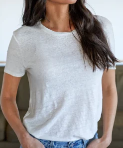 Women Outerknown Offshore Linen Tee