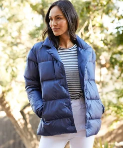 Women Outerknown Ok Mono Puffer Shirt Jacket