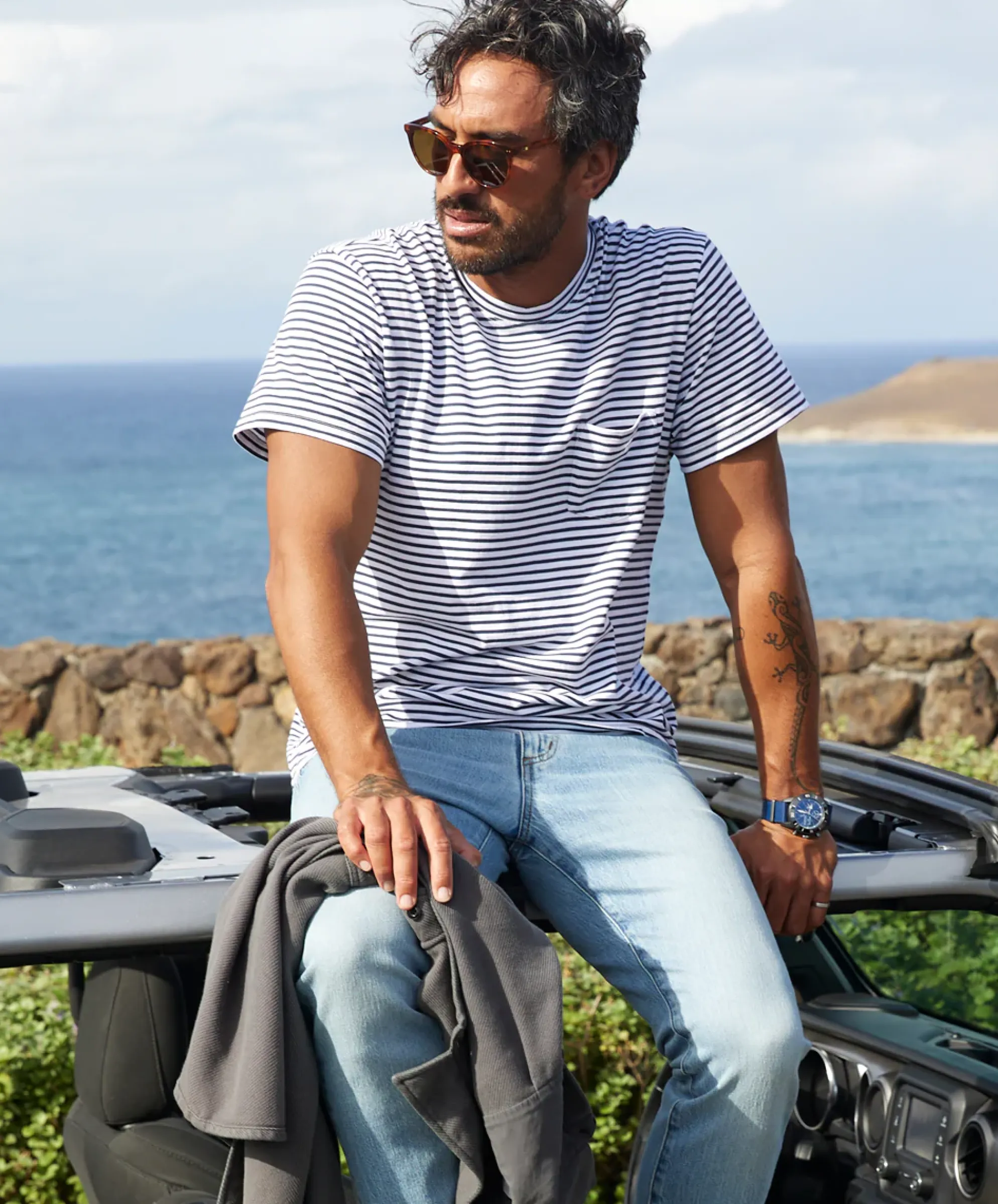 Men Outerknown Saltwater Slub Pocket Tee