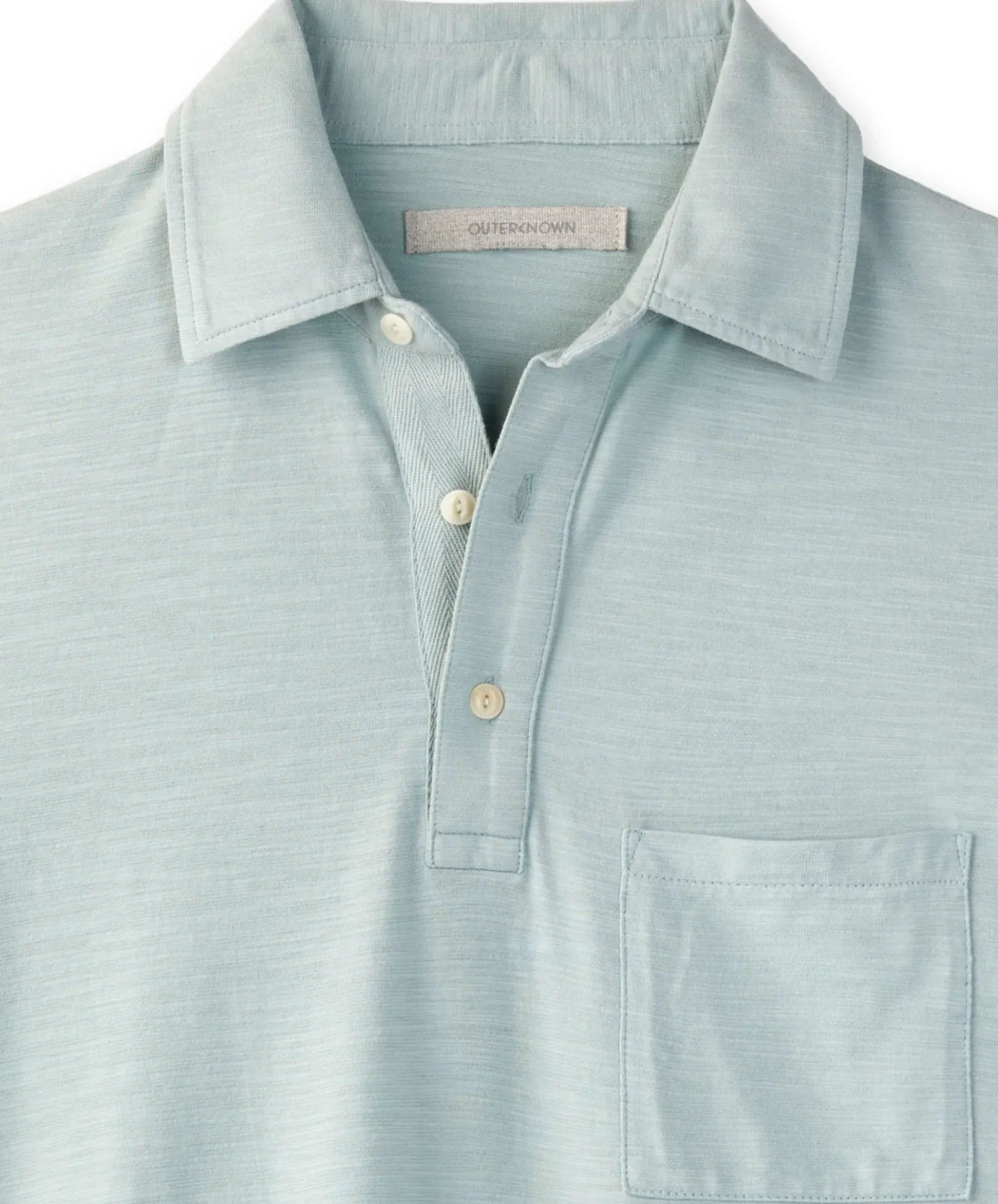 Men Outerknown Saltwater Slub Polo