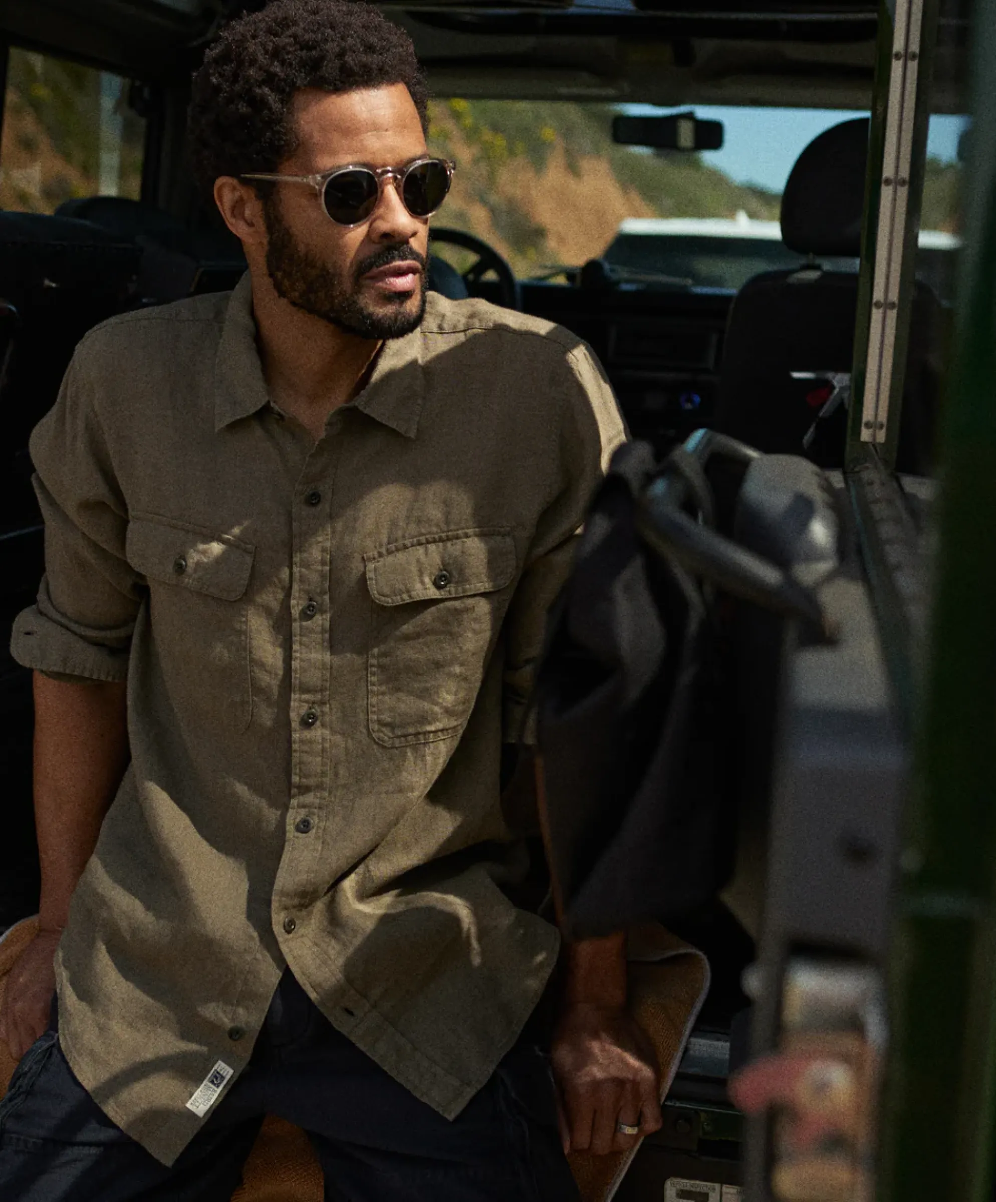 Men Outerknown Windward Linen Shirt
